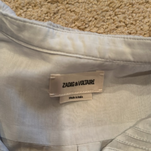 Zadig and voltaire cotton shirt - Picture 3 of 4